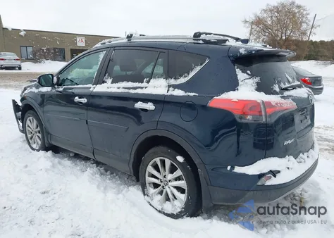 2017 Toyota Rav4 Limited from USA, damaged, VIN 2T3DFREV9HW689195